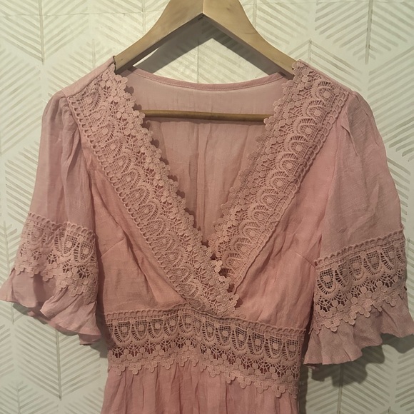 Ace By Aimee Pink Dress - Picture 2 of 10